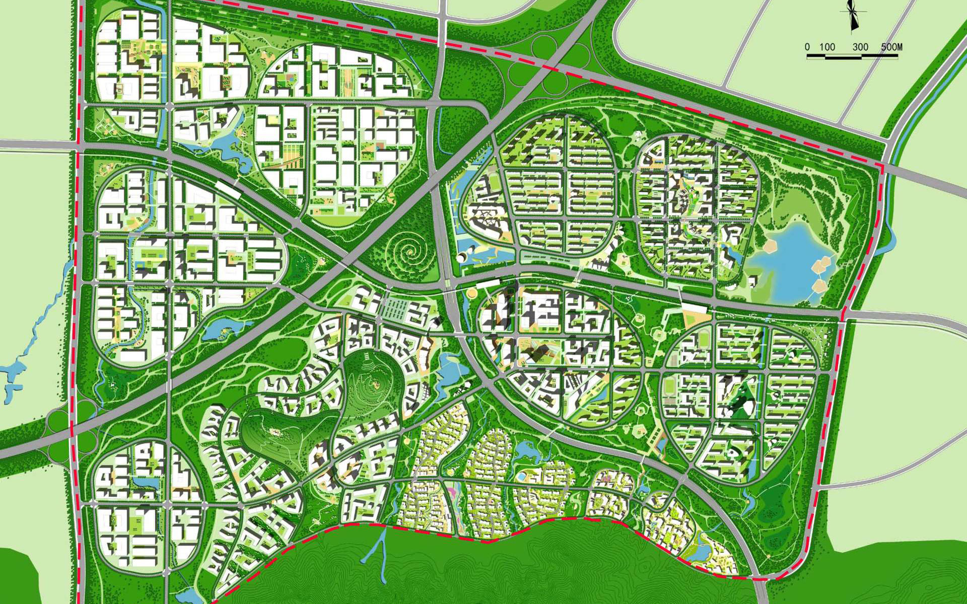 Qingdao Sino German Eco Park Masterplan