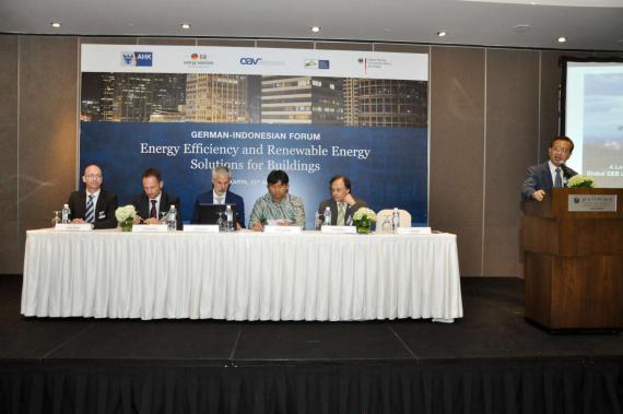 OBERMEYER at the Energy Solutions For Buildings Forum Jakarta Lecturer Area at the Forum