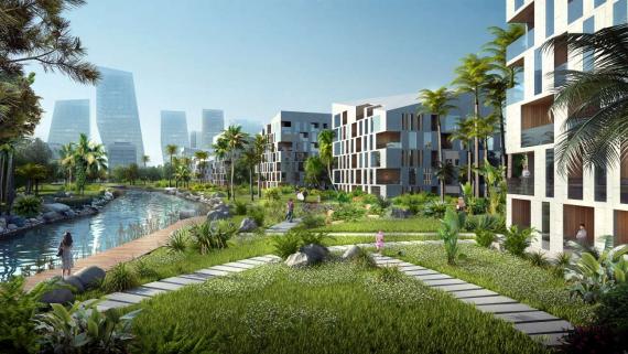 OBERMEYER Hainan Wenchang Mulan Bay Urban Design Green Courtyard